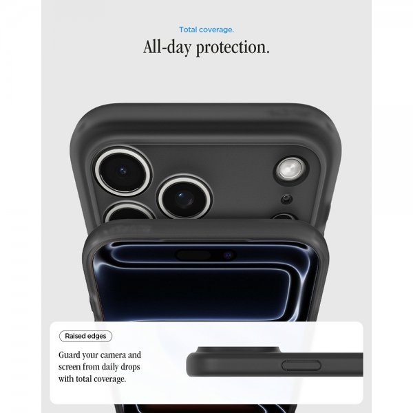 Spigen iPhone 17 Pro Max Deksel Ultra Hybrid Classic MagFit Svart