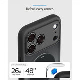 Spigen iPhone 17 Pro Max Deksel Ultra Hybrid Classic MagFit Svart