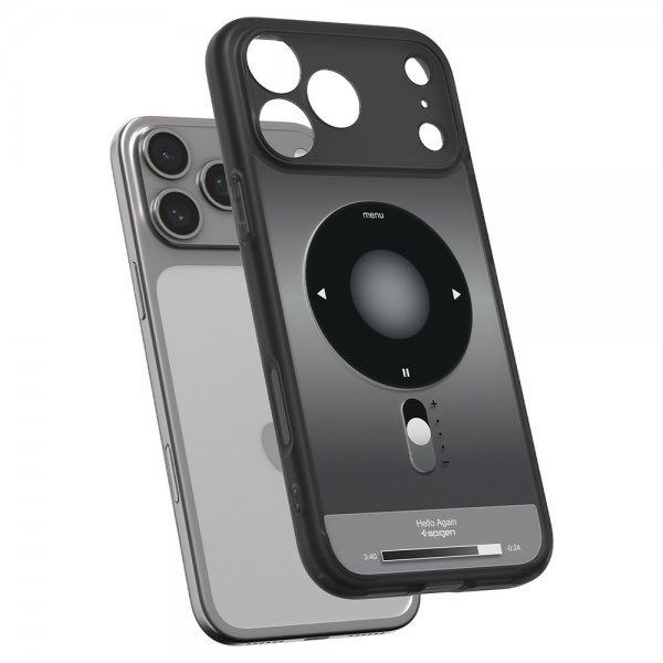 Spigen iPhone 17 Pro Max Deksel Ultra Hybrid Classic MagFit Svart