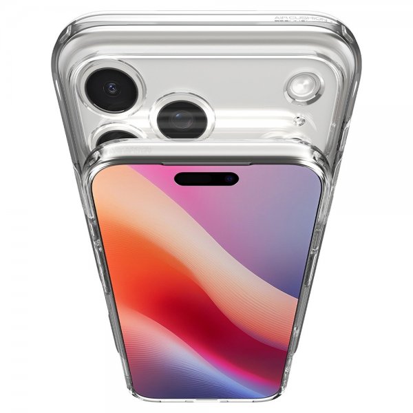 Spigen iPhone 17 Pro Max Deksel Ultra Hybrid Crystal Clear