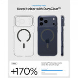 Spigen iPhone 17 Pro Max Deksel Ultra Hybrid MagFit Clear Graphite