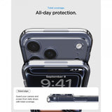 Spigen iPhone 17 Pro Max Deksel Ultra Hybrid MagFit Clear Graphite