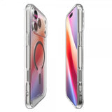 Spigen iPhone 17 Pro Max Deksel Ultra Hybrid MagFit Clear Graphite