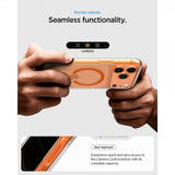 Spigen iPhone 17 Pro Max Deksel Ultra Hybrid MagFit Clear Orange