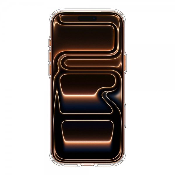 Spigen iPhone 17 Pro Max Deksel Ultra Hybrid MagFit Clear Orange