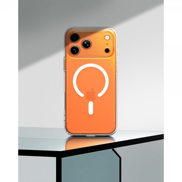 Spigen iPhone 17 Pro Max Deksel Ultra Hybrid MagFit Clear White