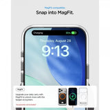 Spigen iPhone 17 Pro Max Deksel Ultra Hybrid S MagFit Clear White