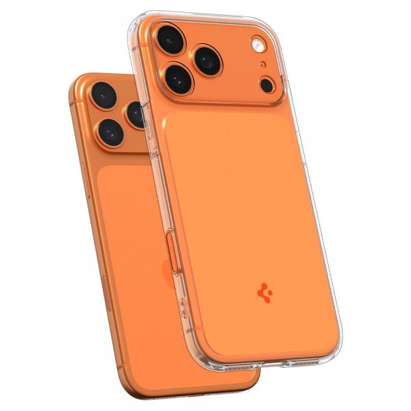 Spigen iPhone 17 Pro Max Deksel Ultra Hybrid T MagFit Glossy Orange