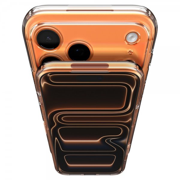 Spigen iPhone 17 Pro Max Deksel Ultra Hybrid T MagFit Glossy Orange