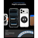 Spigen iPhone 17 Pro Max Deksel Ultra Hybrid T MagFit Glossy White