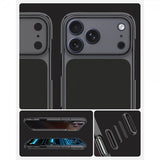 Spigen iPhone 17 Pro Max Deksel Ultra Hybrid T MagFit Matte Black