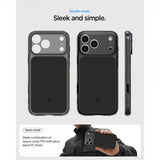 Spigen iPhone 17 Pro Max Deksel Ultra Hybrid T MagFit Matte Black