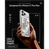 Spigen iPhone 17 Pro Max Deksel Ultra Hybrid Zero One MagFit Natural Titanium