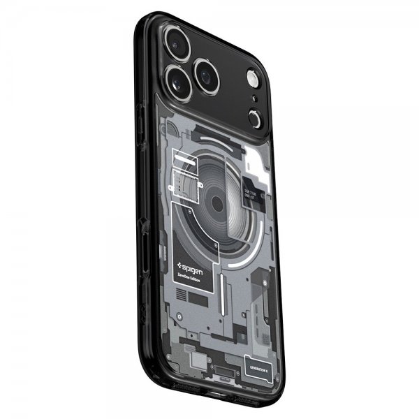Spigen iPhone 17 Pro Max Deksel Ultra Hybrid Zero One MagFit Svart