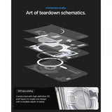 Spigen iPhone 17 Pro Max Deksel Ultra Hybrid Zero One MagFit Hvit
