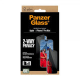 PanzerGlass iPhone 17 Pro Max Skjermbeskytter Ultra-Wide Fit Privacy EasyAligner