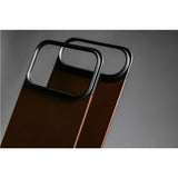 Nomad iPhone 17 Pro Max Skin Mag Leather Back Rustic Brown