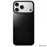 Nomad iPhone 17 Pro Max Skin Mag Leather Back Svart