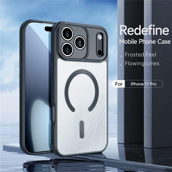 Dux Ducis iPhone 17 Pro Deksel Aimo Series MagSafe Svart
