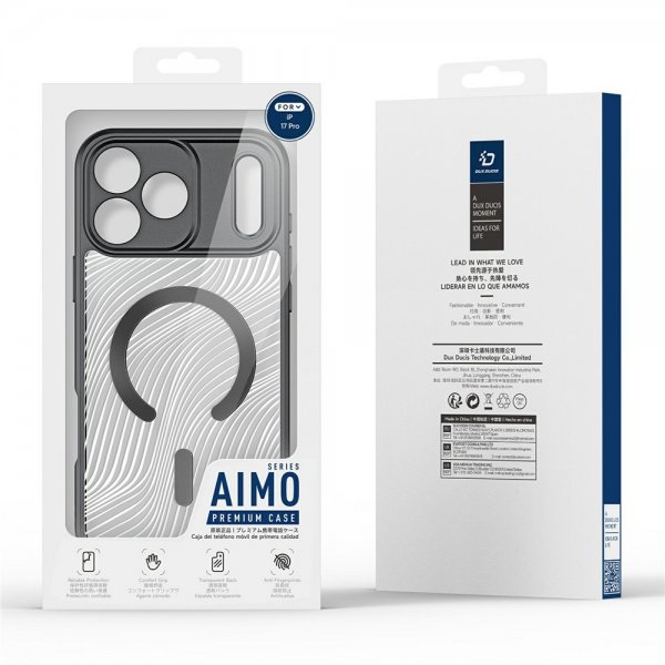 Dux Ducis iPhone 17 Pro Deksel Aimo Series MagSafe Svart