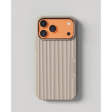 Nudient iPhone 17 Pro Deksel Bold Case MagSafe Linen Beige