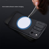 Nillkin iPhone 17 Pro Deksel CamShield Pro MagSafe Svart