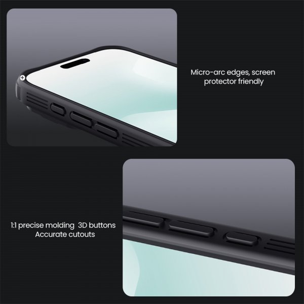Nillkin iPhone 17 Pro Deksel CamShield Pro MagSafe Svart