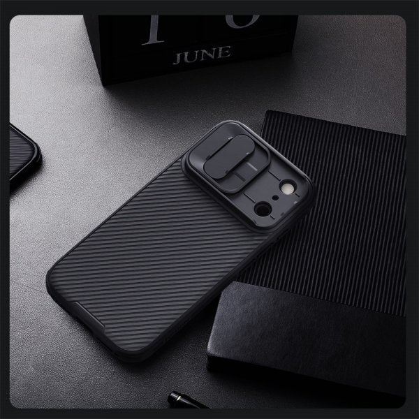 Nillkin iPhone 17 Pro Deksel CamShield Pro MagSafe Svart