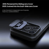 Nillkin iPhone 17 Pro Deksel CamShield Pro Svart