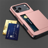 iPhone 17 Pro Deksel Card Slide Svart