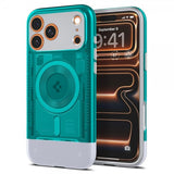 Spigen iPhone 17 Pro Deksel Classic C1 MagFit Bondi Blue