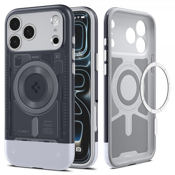 Spigen iPhone 17 Pro Deksel Classic C1 MagFit Graphite