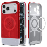 Spigen iPhone 17 Pro Deksel Classic C1 MagFit Ruby