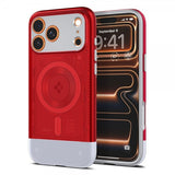 Spigen iPhone 17 Pro Deksel Classic C1 MagFit Ruby