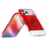 Spigen iPhone 17 Pro Deksel Classic C1 MagFit Ruby