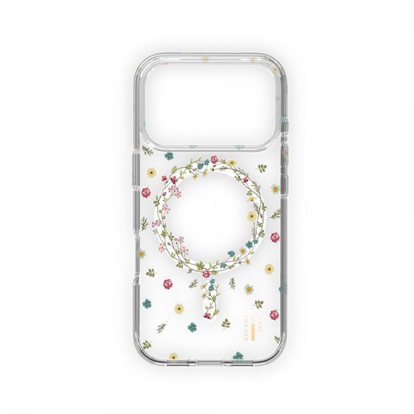 Ideal of Sweden iPhone 17 Pro Deksel Clear Case MagSafe Petite Floral