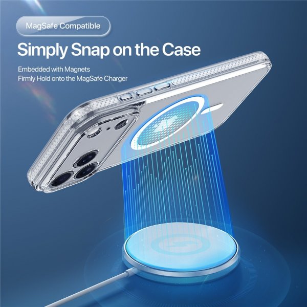 Dux Ducis iPhone 17 Pro Deksel Clin Series MagSafe Transparent