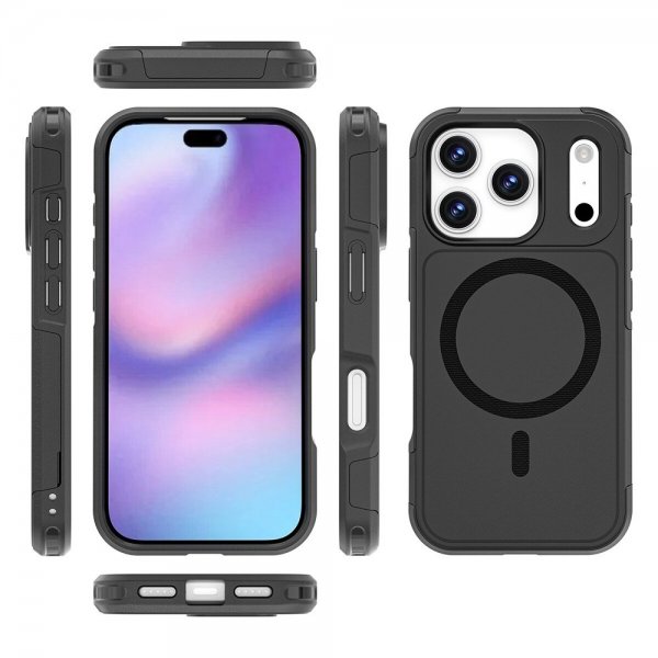 4smarts iPhone 17 Pro Deksel Defend Case Ultimag Svart