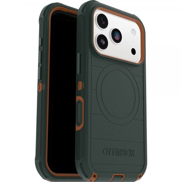 Otterbox iPhone 17 Pro Deksel Defender Pro MagSafe Green Intrigue