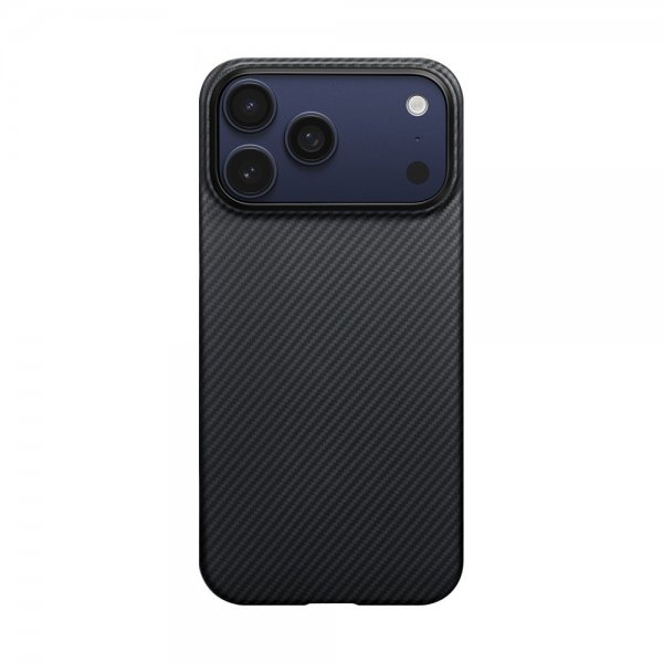 Pitaka iPhone 17 Pro Deksel Edge Black/Grey Twill