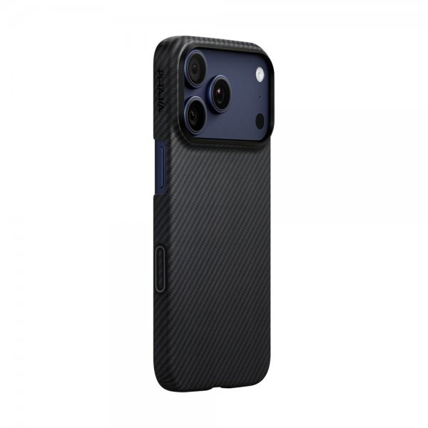 Pitaka iPhone 17 Pro Deksel Edge Black/Grey Twill