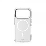 Tech21 iPhone 17 Pro Deksel EvoCrystal MagSafe Metallic Silver