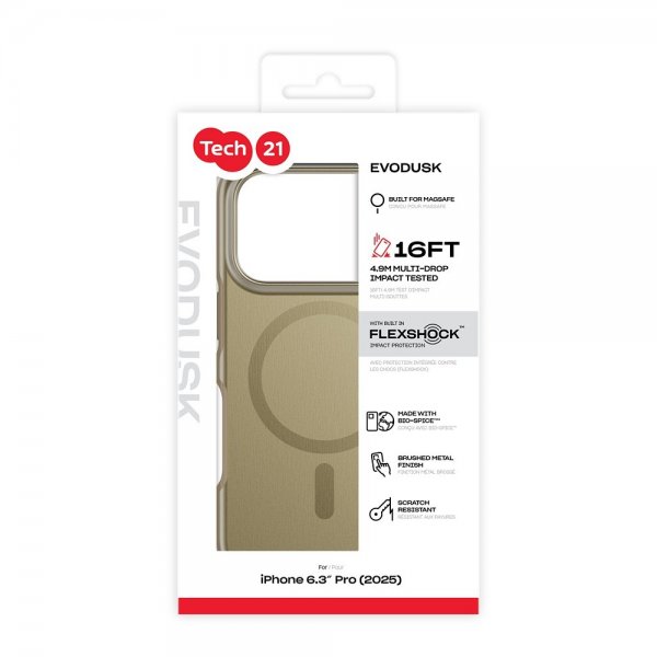 Tech21 iPhone 17 Pro Deksel EvoDusk MagSafe Copper