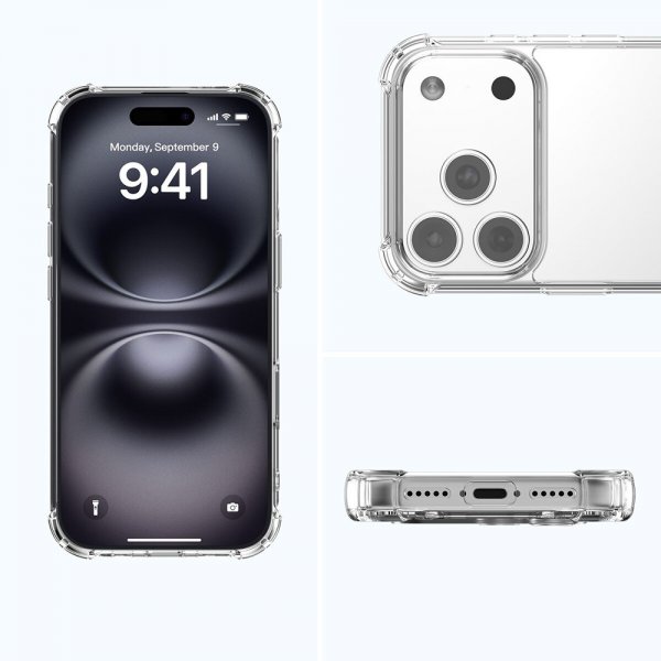 4smarts iPhone 17 Pro Deksel Ibiza MagSafe Transparent