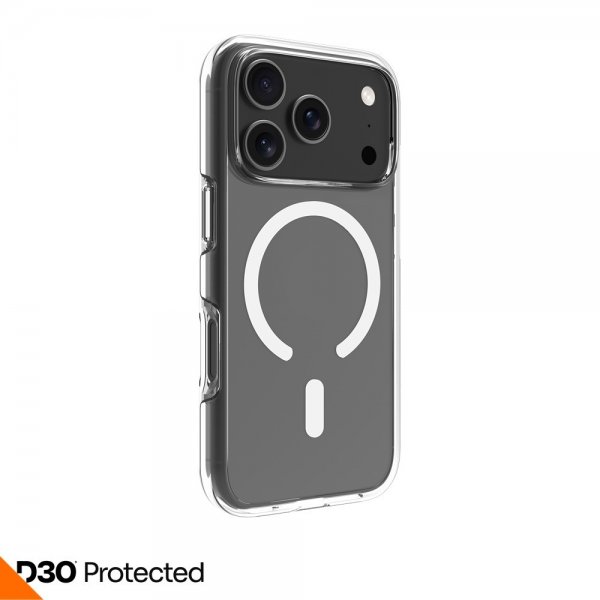 dbramante1928 iPhone 17 Pro Deksel Iceland Ultra D3O MagSafe Transparent