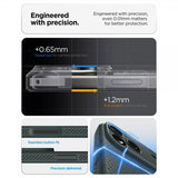 Spigen iPhone 17 Pro Deksel Liquid Air Abyss Green