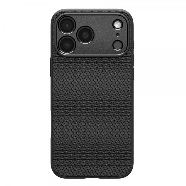 Spigen iPhone 17 Pro Deksel Liquid Air Matte Black