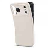 Spigen iPhone 17 Pro Deksel Liquid Air Natural Titanium