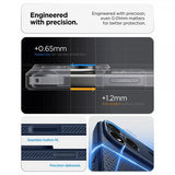 Spigen iPhone 17 Pro Deksel Liquid Air Navy Blue