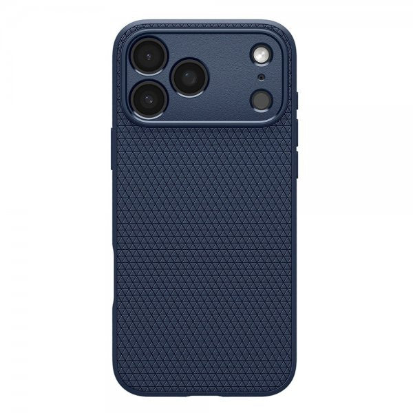 Spigen iPhone 17 Pro Deksel Liquid Air Navy Blue